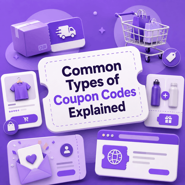 Common Types of Coupon Codes Explained