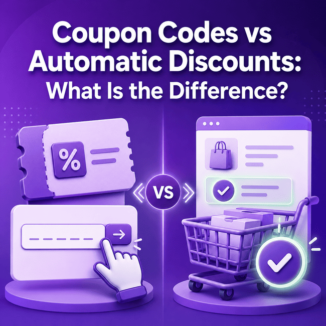 Coupon Codes vs Automatic Discounts: What Is the Difference?