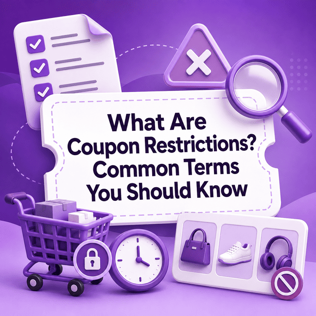 What Are Coupon Restrictions? Common Terms You Should Know