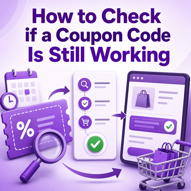 How to Check if a Coupon Code Is Still Working