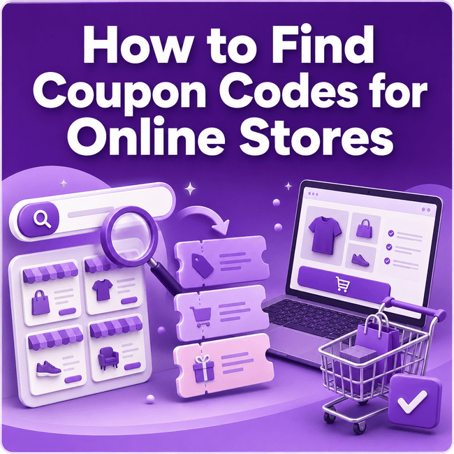 How to Find Coupon Codes for Online Stores