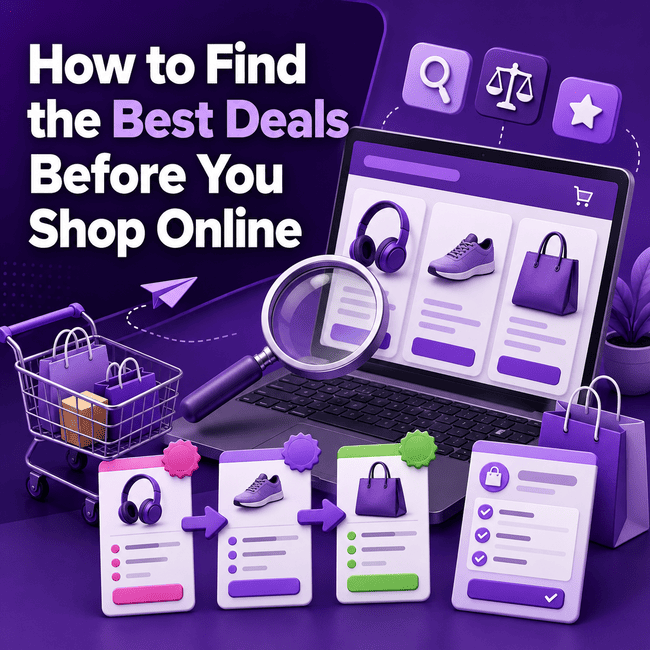 How to Find the Best Deals Before You Shop Online