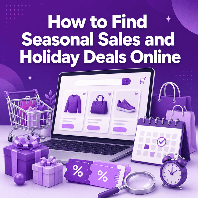 How to Find Seasonal Sales and Holiday Deals Online