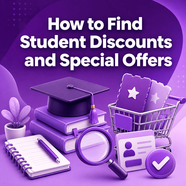 How to Find Student Discounts and Special Offers