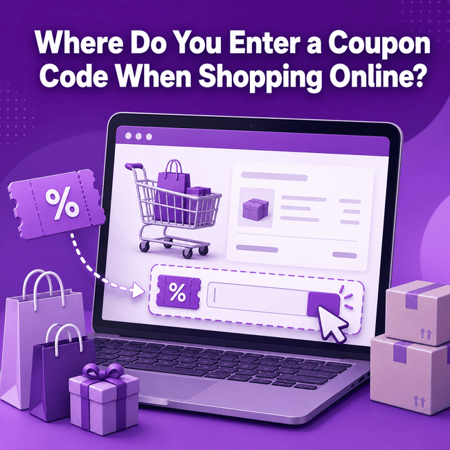 Where Do You Enter a Coupon Code When Shopping Online?