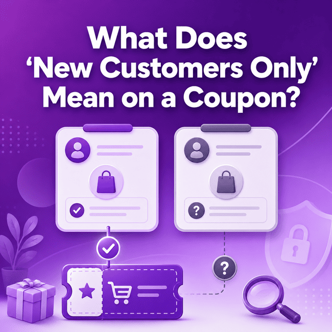What Does “New Customers Only” Mean on a Coupon?