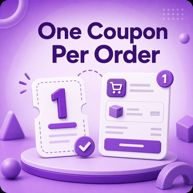 What Does “One Coupon Per Order” Mean?