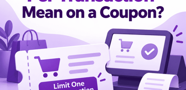 What Does “Limit One Per Transaction” Mean on a Coupon?