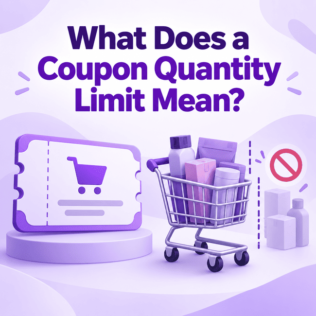 What Does a Coupon Quantity Limit Mean?